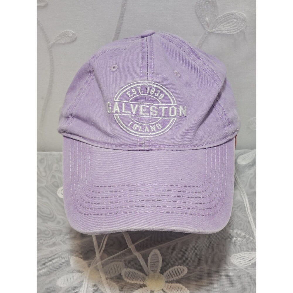 Triangle Sport Wear Womens Purple Hat Galveston Texas Vacation Summer One Size